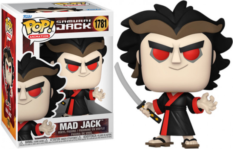 Samurai Jack Funko Pop Vinyl: Mad Jack (1781)