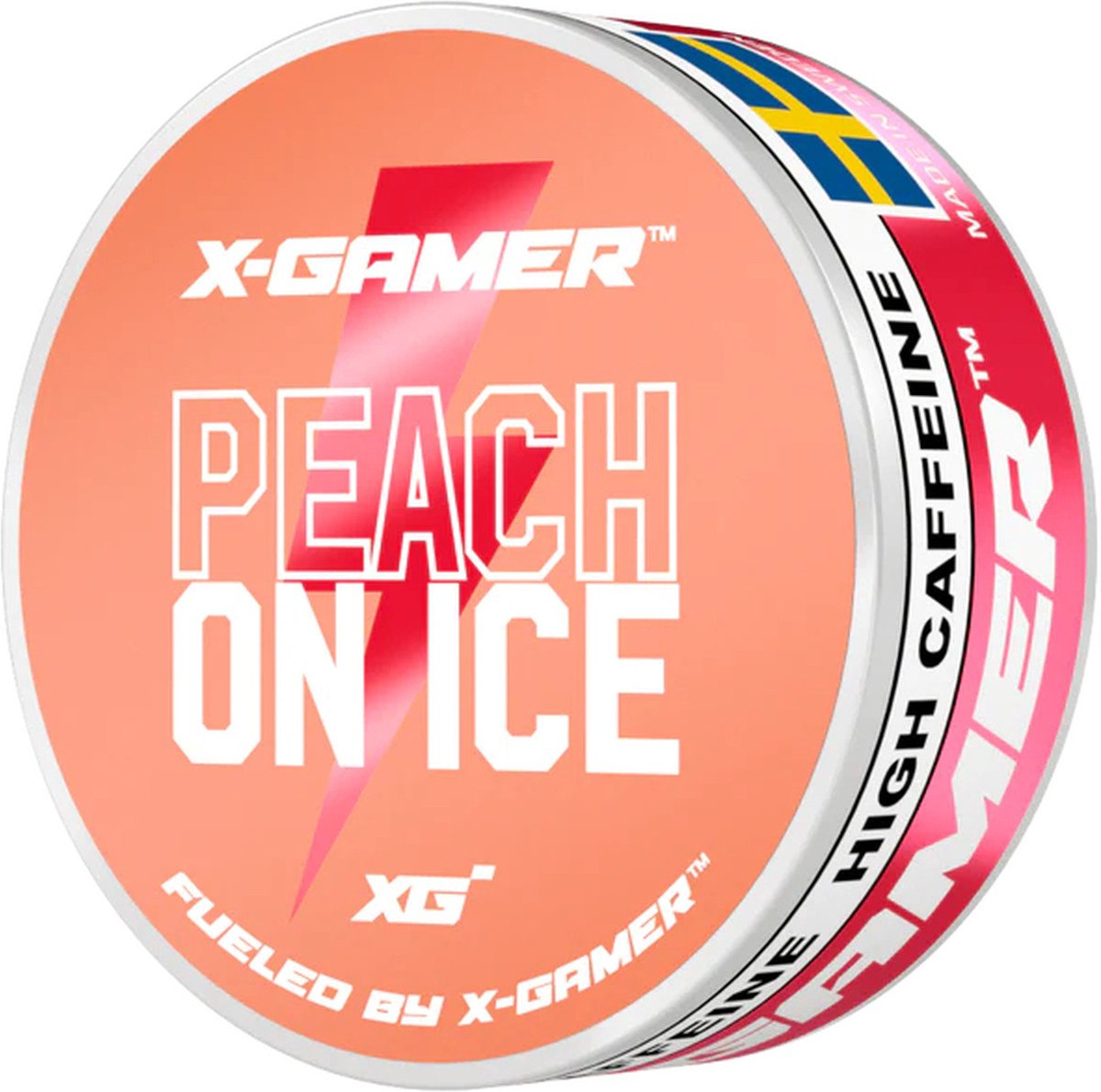 X-Gamer Energy Pouch - Peach On Ice