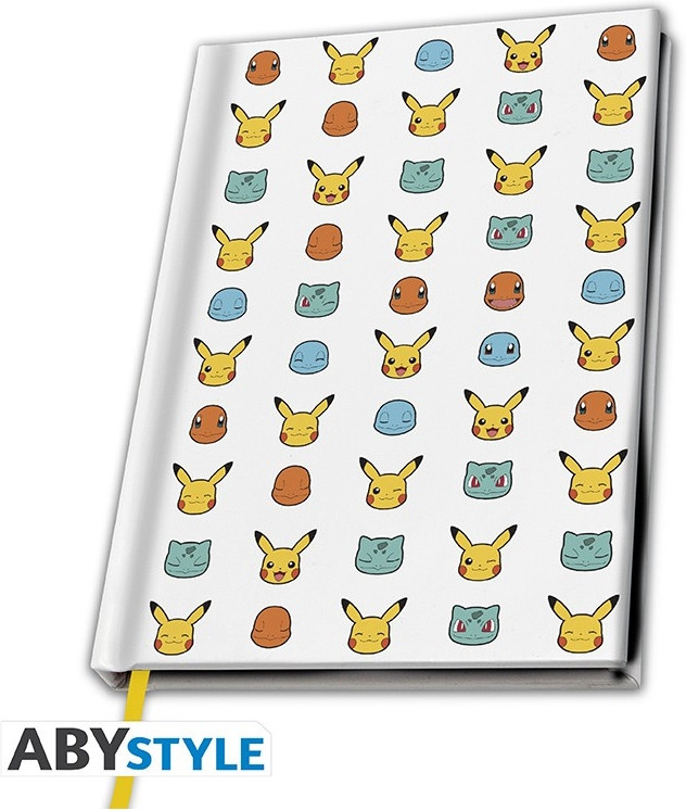 Pokemon A5 Notebook - Starters
