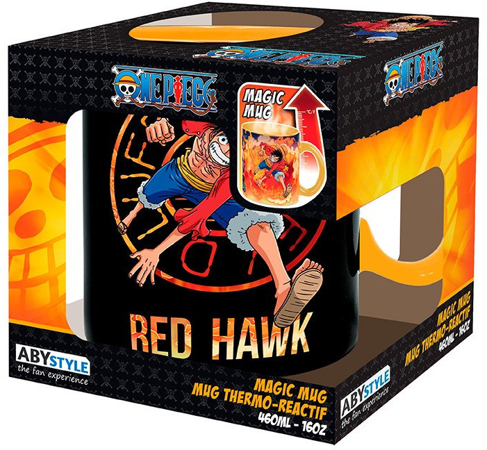 One Piece Heat Change Mug - Luffy & Sabo