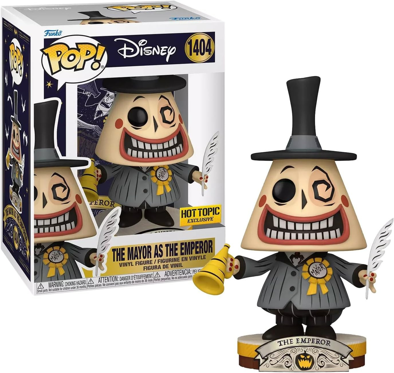 Disney Nightmare Before Christmas Funko Pop: The Mayor as the Emperor