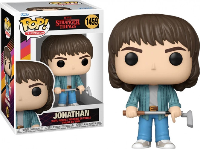 Stranger Things Funko Pop Vinyl: Jonathan with Golf Club