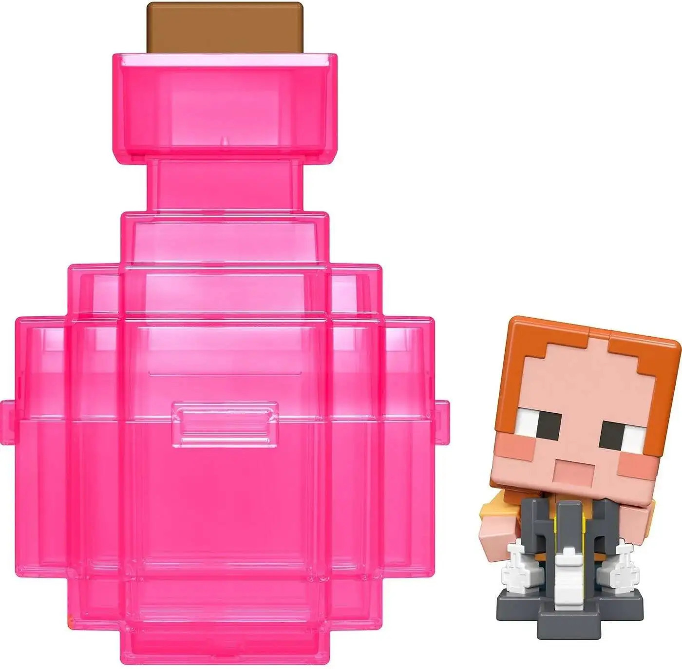 Minecraft Mini Mode Potion Brewing Mob Reveal - Pink