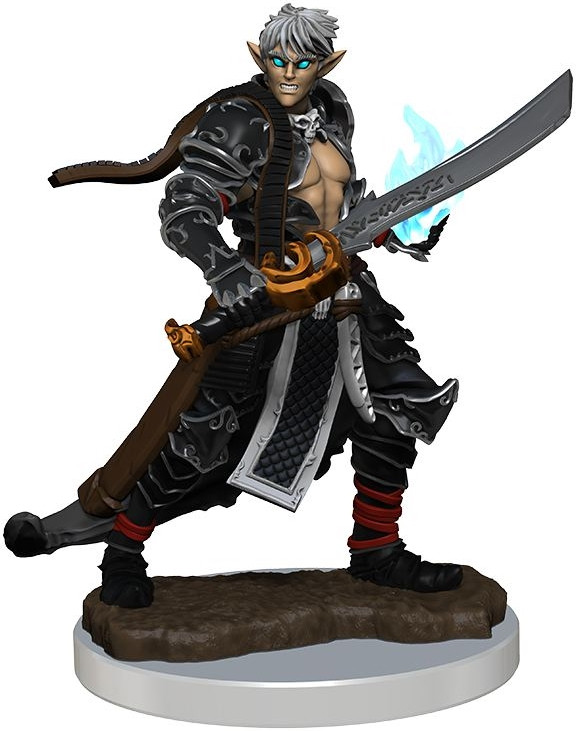 Pathfinder Battles: Male Elf Magus Premium Painted Figure