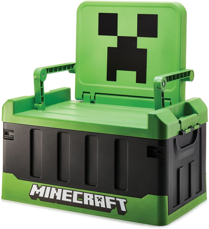 Minecraft Storage Box with Folding Chair