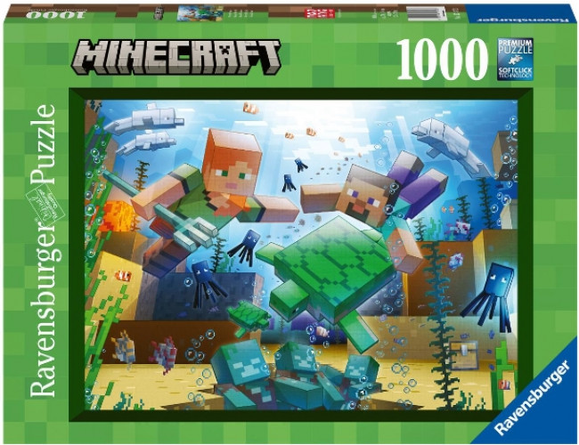 Minecraft - Underwater Exploration Puzzle (1000pc)