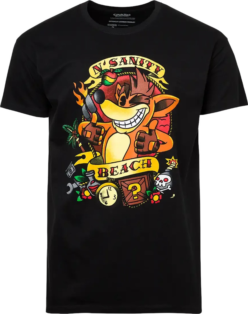 Crash Bandicoot T-Shirt - Biker