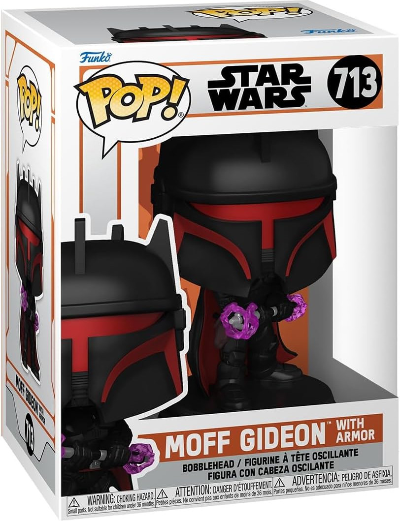 Star Wars The Mandalorian Funko Pop Vinyl: Moff Gideon with Armor