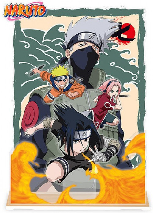 Naruto Acryl Diorama - Team 7