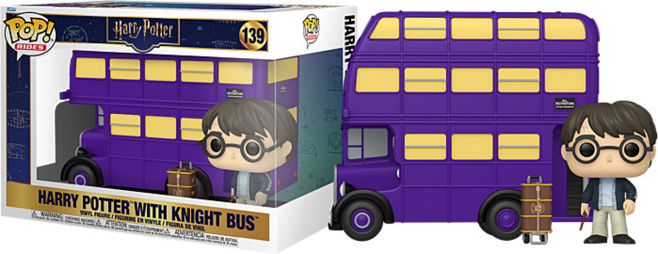Harry Potter Funko Pop Rides Vinyl: Harry Potter with Knight Bus