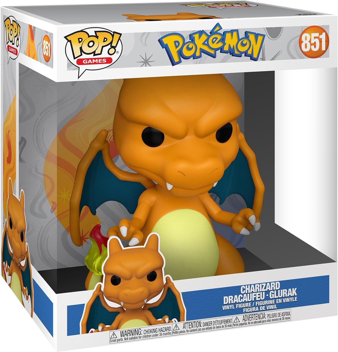 Pokemon Funko Pop Vinyl: Jumbo Size Charizard