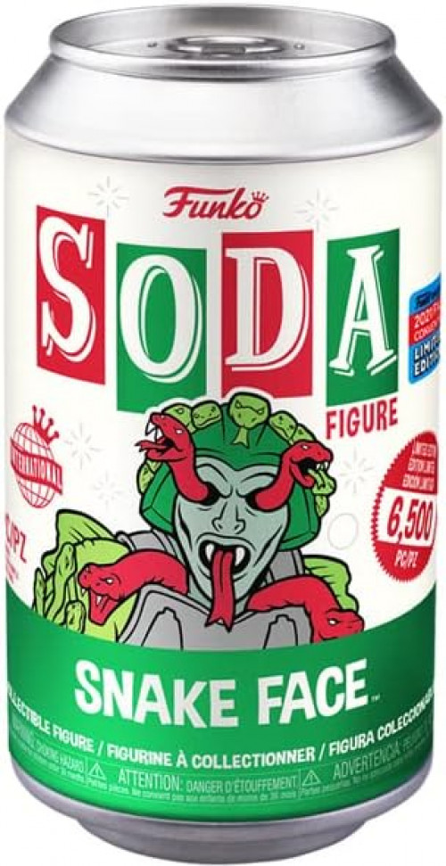 Masters of the Universe Funko Vinyl Soda: Snake Face