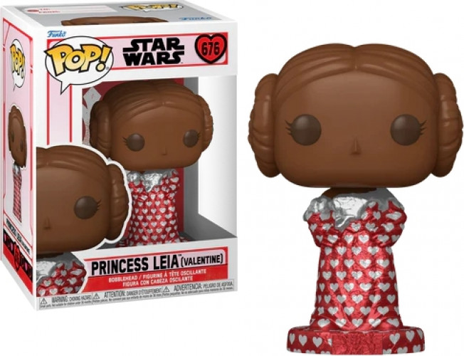 Star Wars Funko Pop Vinyl: Princess Leia (Valentines Chocolate)