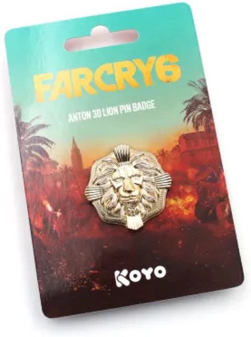 Farcry 6 Badge Pin - 3D Anton Lion
