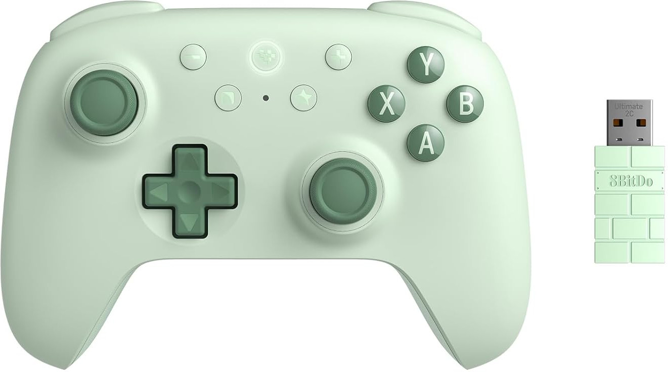8BitDo Ultimate 2C 2.4G Wireless Controller - Green Edition