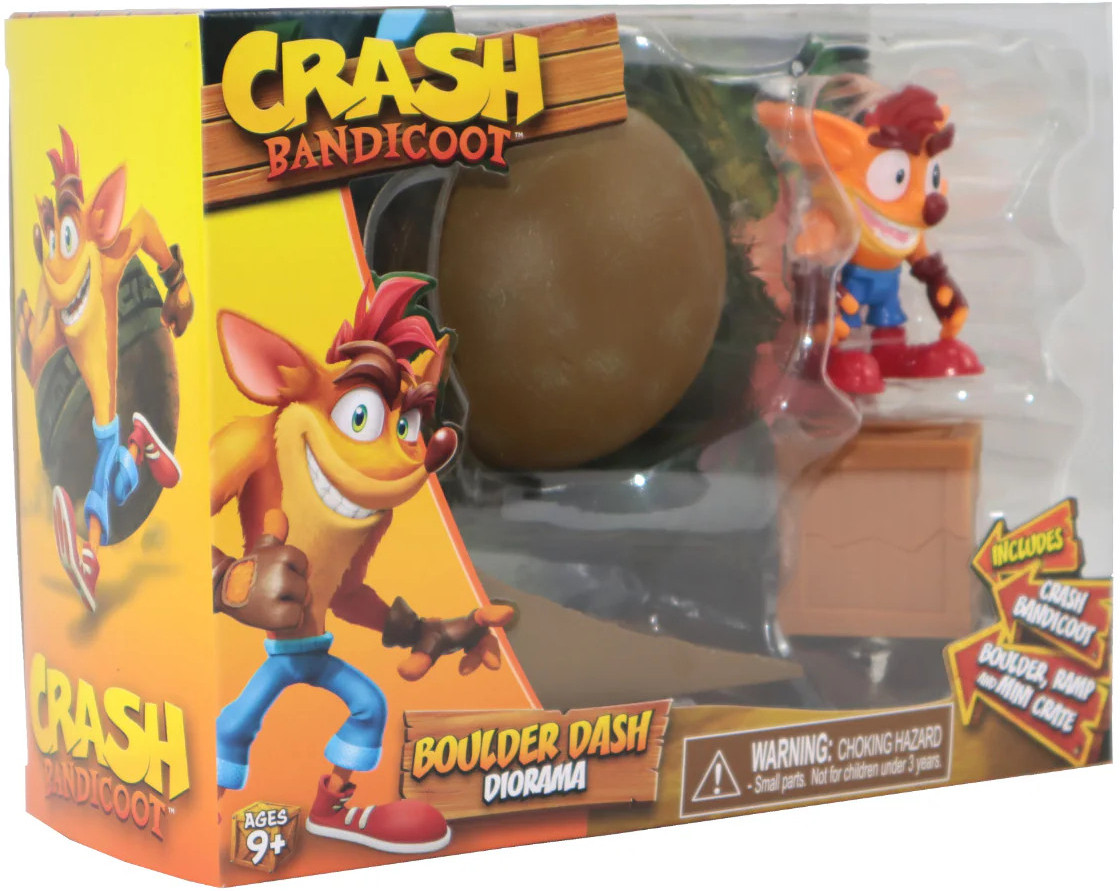 Crash Bandicoot - Crash Boulder Dash Diorama