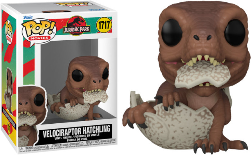 Jurassic Park Funko Pop Vinyl: Velociraptor Hatchling