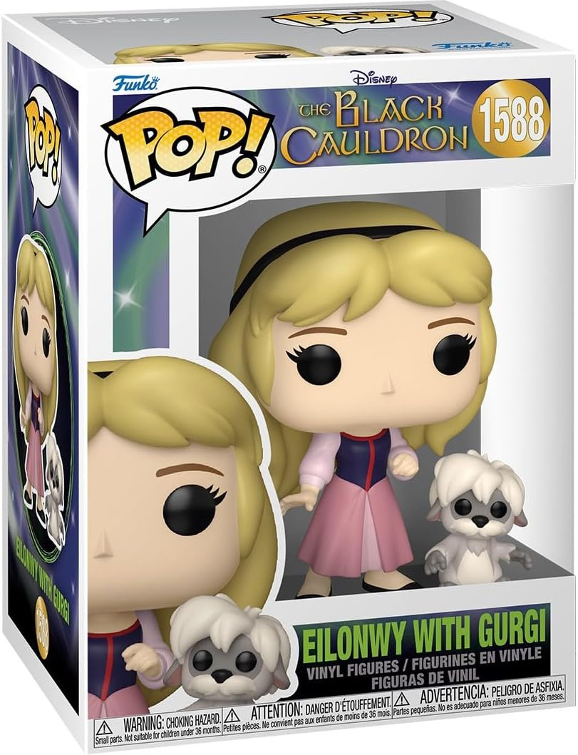 Disney The Black Cauldron Funko POP Vinyl: Eilonwy with Gurgi