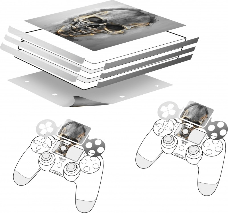 Speedlink Sticker PS4 Pro (Skull)