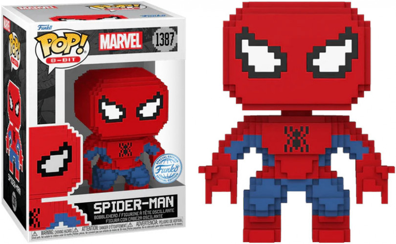 Marvel 8-Bit Funko Pop Vinyl: Spider-Man