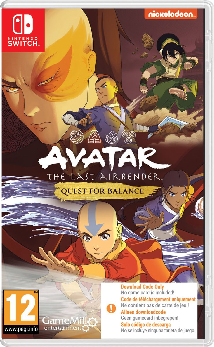 Avatar The Last Airbender Quest for Balance (Code in a Box)