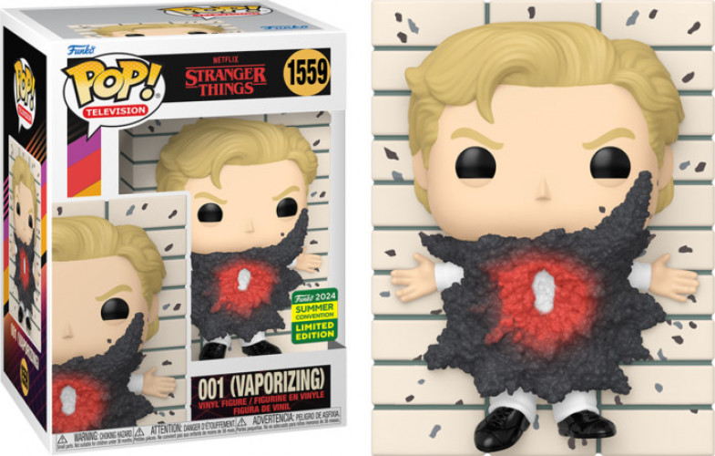 Stranger Things Funko Pop Vinyl: 001 Vaporizing (Convention Special Edition)