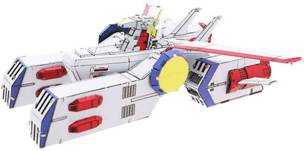 Mobile Suit Gundam Metallic Nano Puzzle Model Kit - White Base