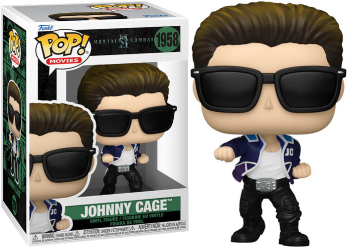 Mortal Kombat II Funko Pop Vinyl: Johnny Cage