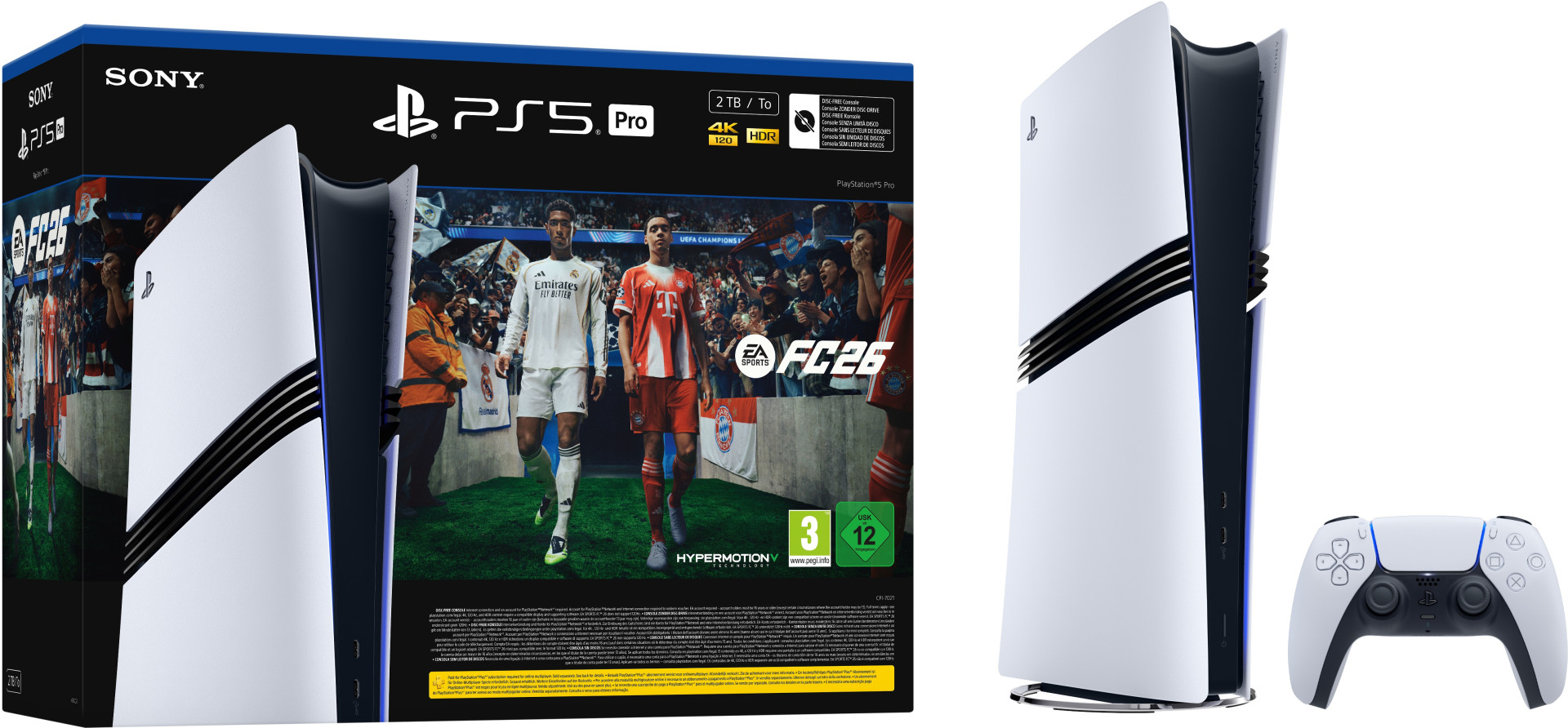 Playstation 5 Pro + EA Sports FC26 Bundle