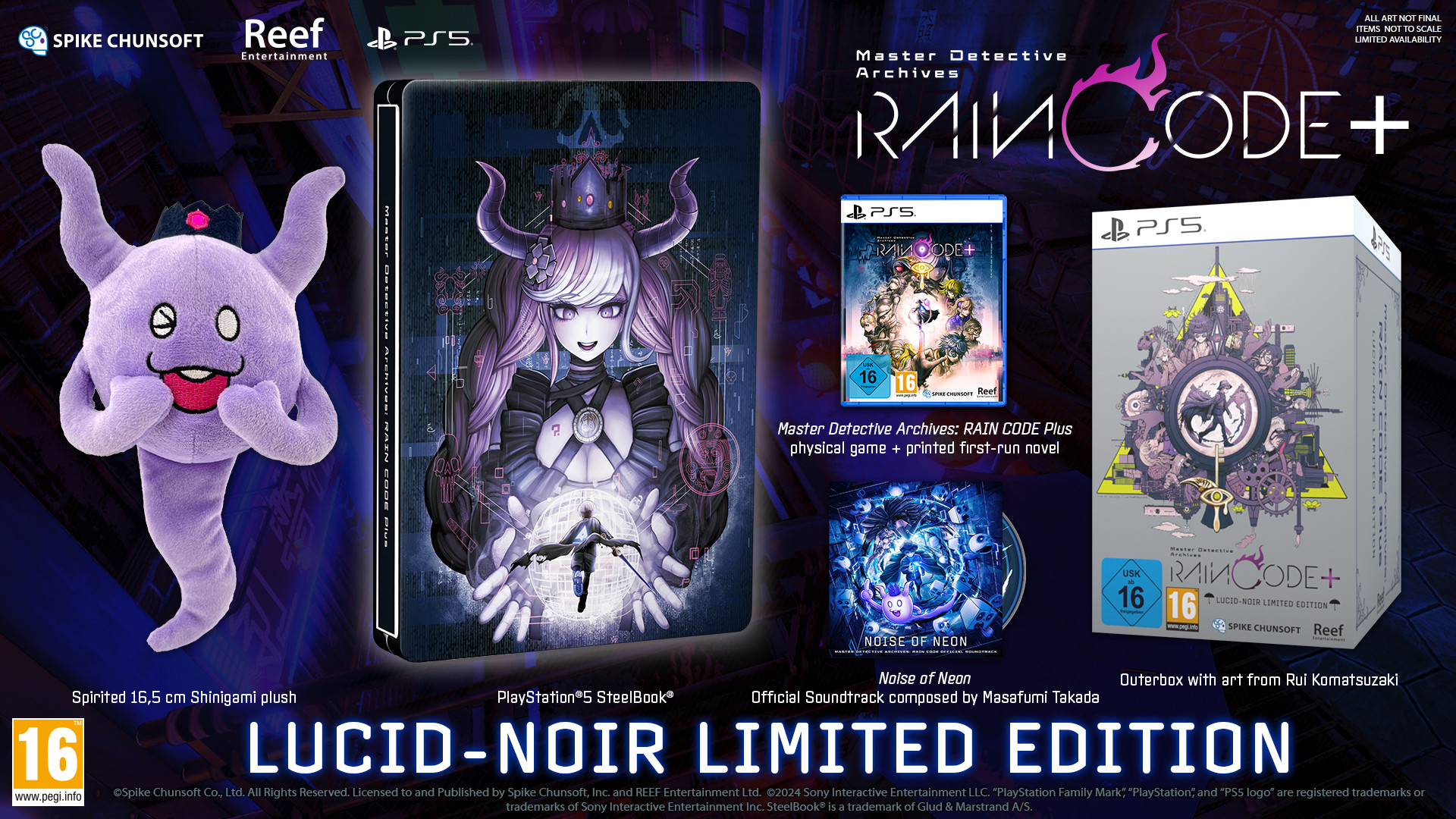 Master Detective Archives: Rain Code Plus Lucid Noir Limited Edition