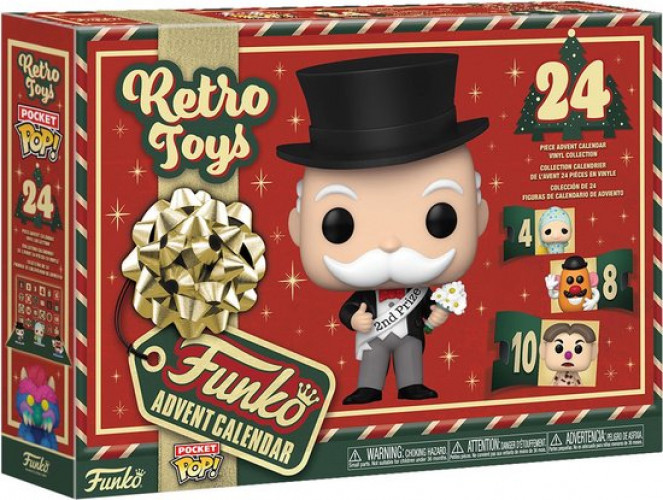 Retro Toys Funko Pop Advent 24-Day Holiday Calender