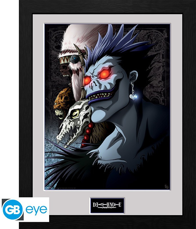 Death Note Framed Print - Shinigami