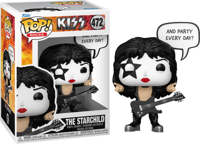 Kiss Funko Pop Vinyl: The Starchild (And Party Every Day!)