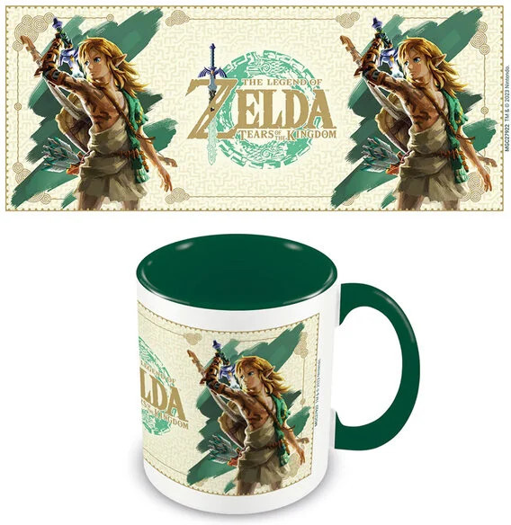 The Legend of Zelda Tears of the Kingdom Link Unleashed Mug