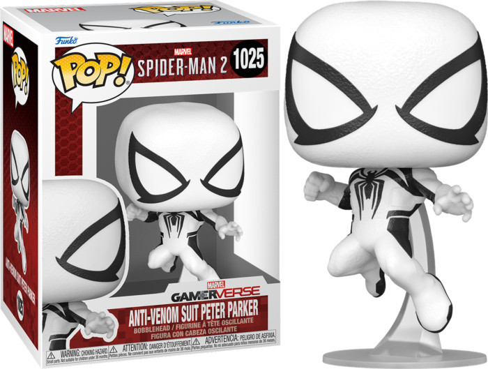 Spider-Man 2 Funko Pop Vinyl: Anti-Venom Suit Peter Parker