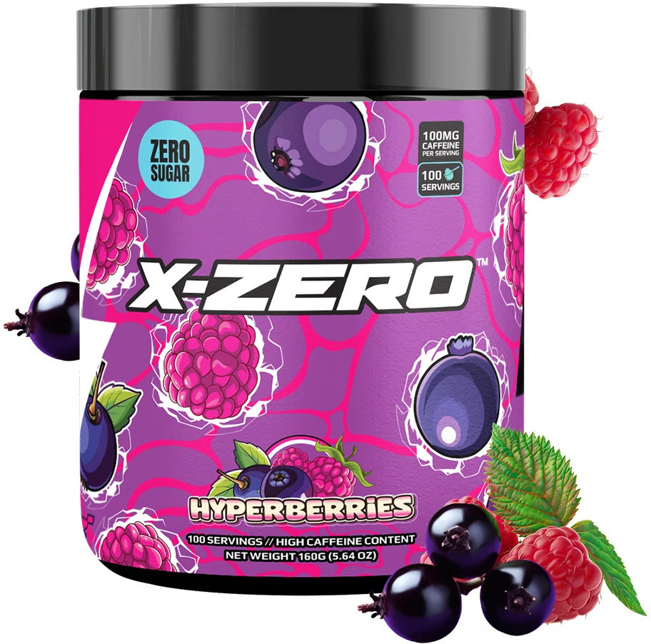 X-Gamer 160g X-Zero Formula - Hyperberries