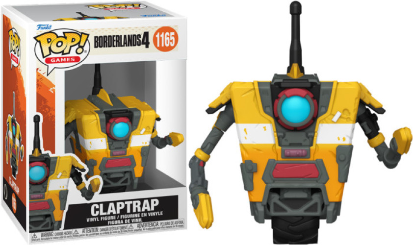 Borderlands 4 Funko Pop Vinyl Figure: Claptrap