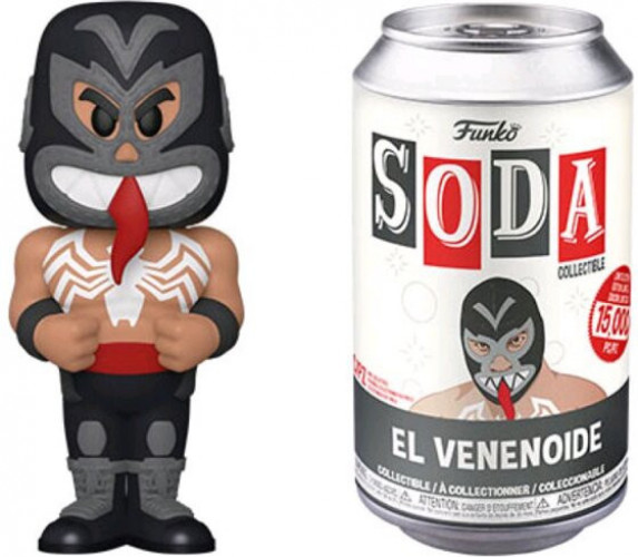Marvel Luchadores Funko Vinyl Soda: El Venenoide