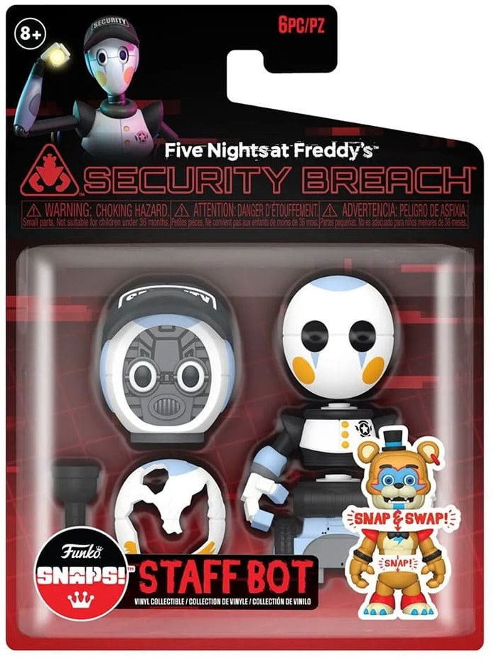 Funko SNAPS! Five Nights at Freddy's Security Breach - Staff Bot