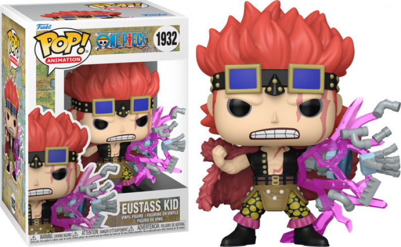 One Piece Funko Pop Vinyl: Eustass Kid with Awakening
