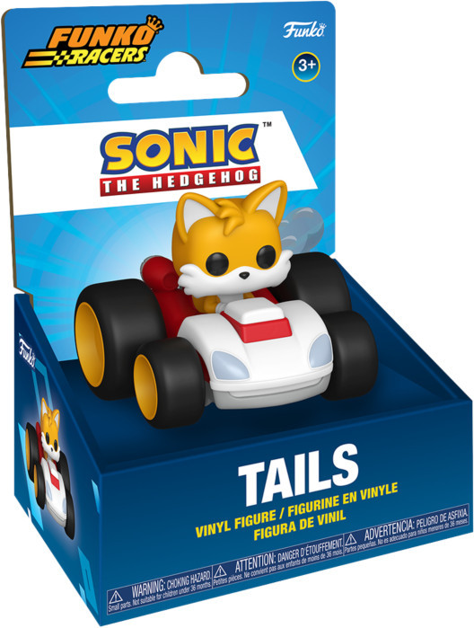 Sonic The Hedgehog Funko Racers Pop Vinyl: Tails