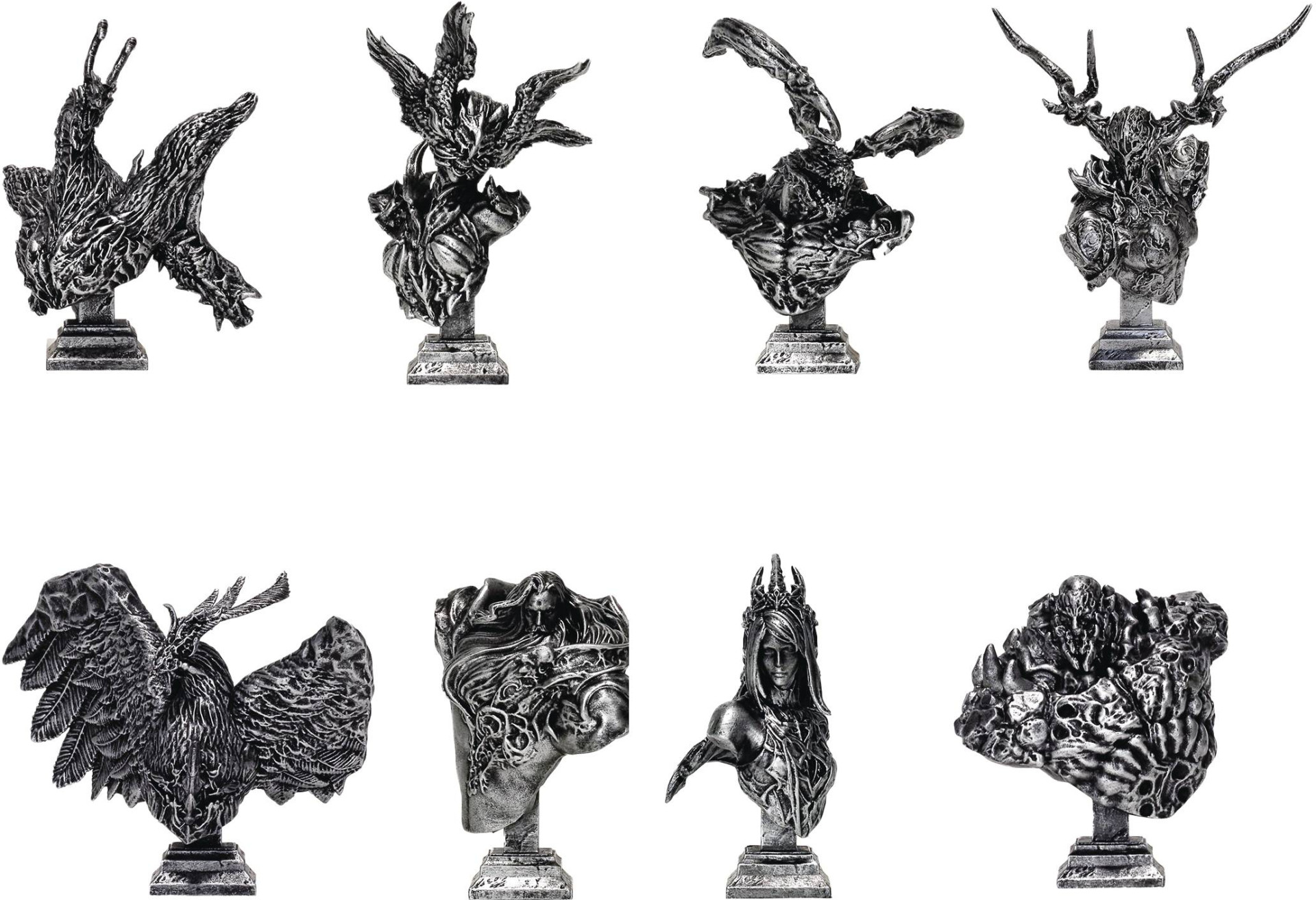 Final Fantasy VXI Bust Display Box - Eikons (8 pcs)