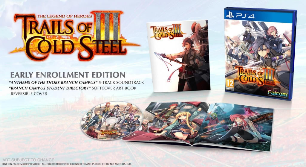 The Legend of Heroes Trails of Cold Steel III Early Enrollment Edition
