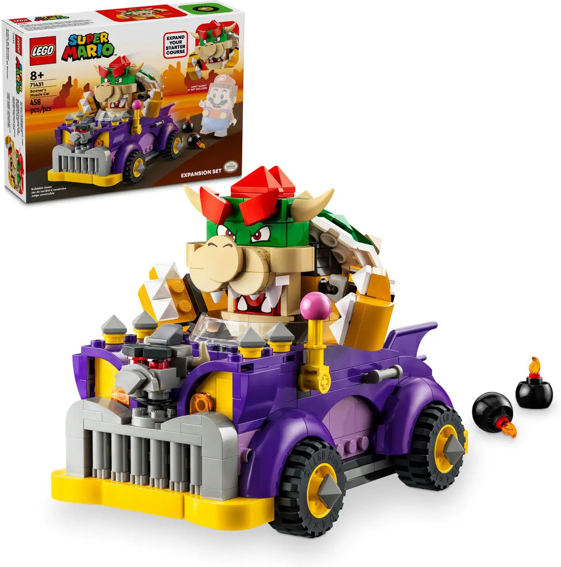 LEGO Super Mario - Bowser's Muscle Car Expansion Set