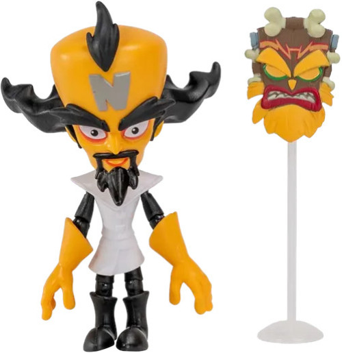 Crash Bandicoot - Dr Neo with Ukauka Mask Figure