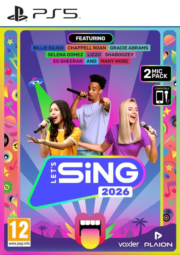 Let's Sing 2026 + 2 Microphones