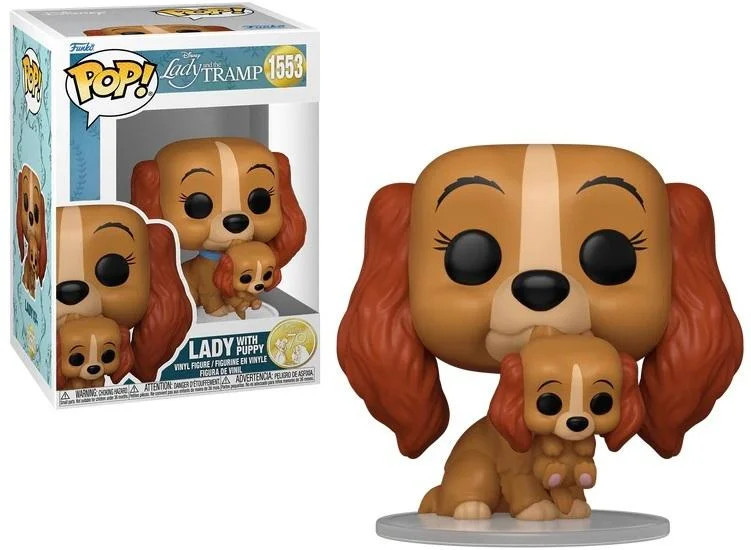 Disney Lady and The Tramp Funko Pop Vinyl: Lady with Puppy