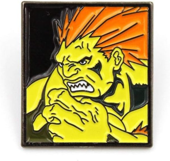 Street Fighter Pin Badge: Blanka