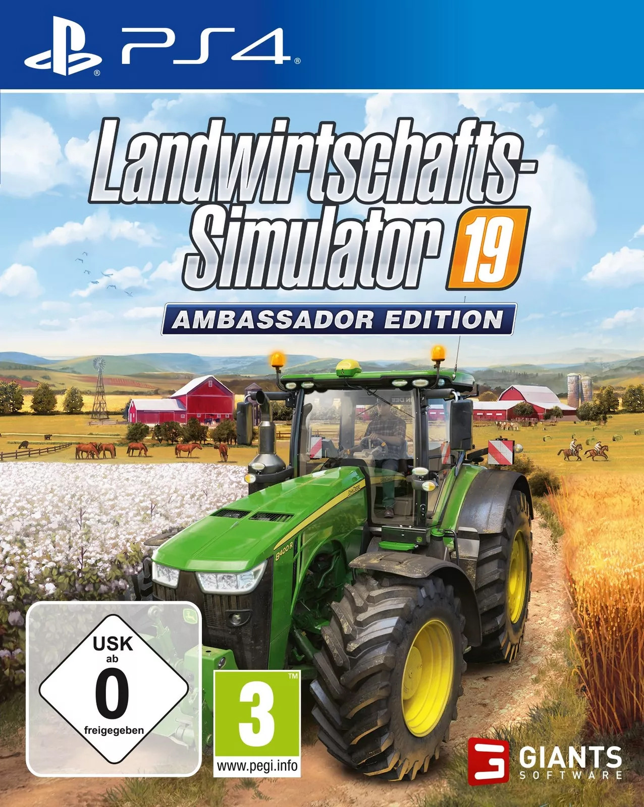Farming Simulator 19 Ambassador Edition (verpakking Duits, game Engels)