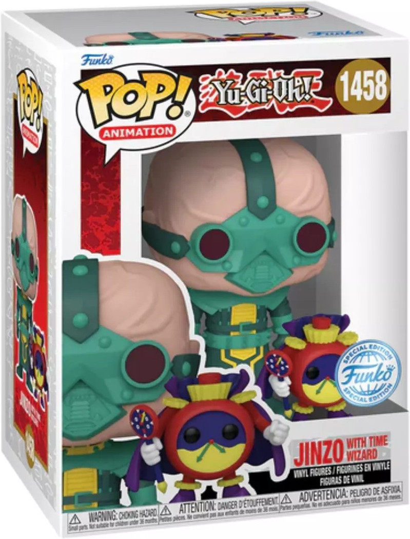 Yu-Gi-Oh! Funko Pop Vinyl: Jinzo with Time Wizard (Special Edition)